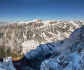 Schweiz5. Oberland Niederhorn Panorama